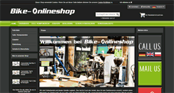 Desktop Screenshot of bike-onlineshop.de