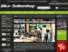 Tablet Screenshot of bike-onlineshop.de